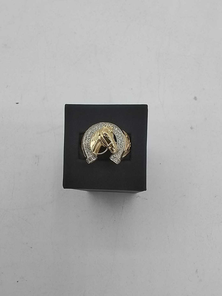 Men's Ring - Yellow Gold 14k (.585) 9.2 grams Size 4.5