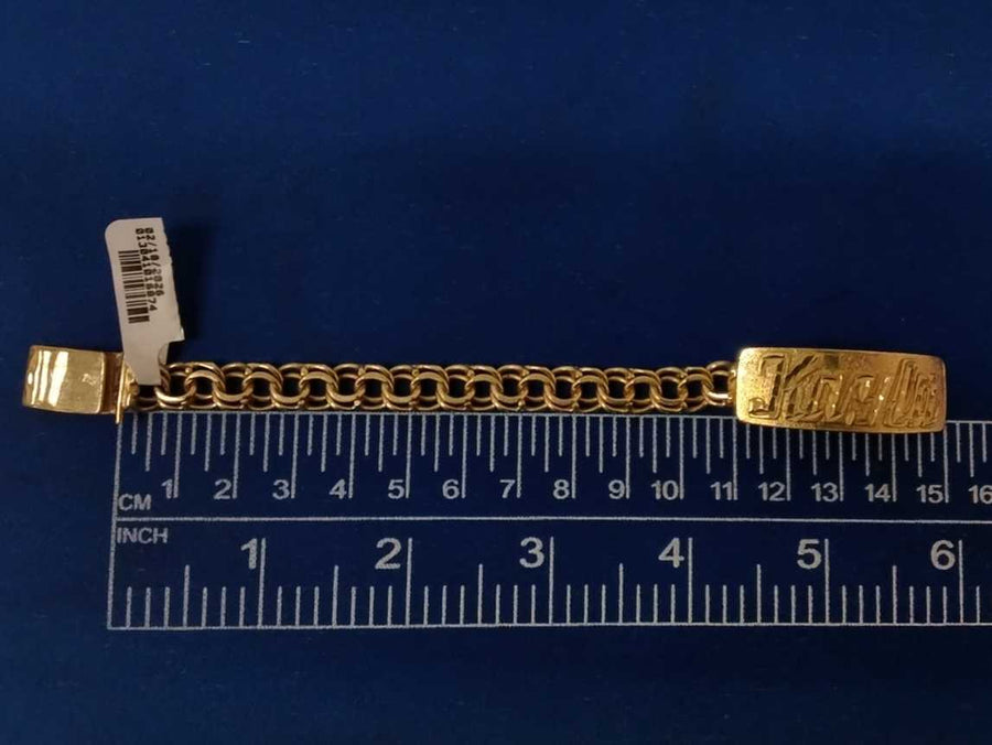 ID Bracelet - Yellow Gold 10k (.417) 22.2 grams 7 inch