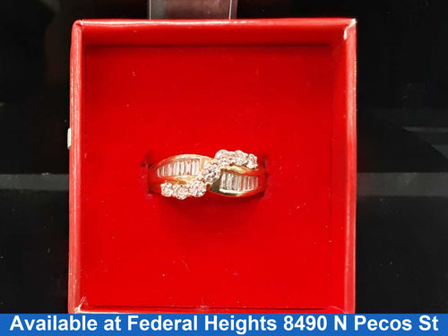 Women's Ring - Yellow Gold 14k (.585) 5.52 grams Size 8.5