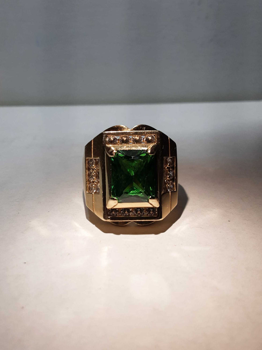Men's Ring - Yellow Gold 14k (.585) 13.2 grams Size 11