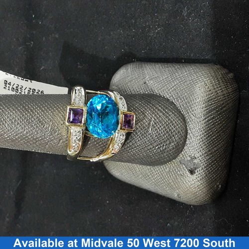 Women's Ring - Yellow Gold 18k (.750) 10.5 grams Size 8.5