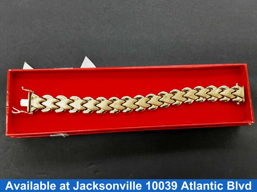 Bracelet - Yellow Gold 14k (.585) 17.9 grams 8 inch