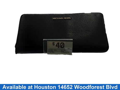 Michael Kors Gm-1911 Black Wallet