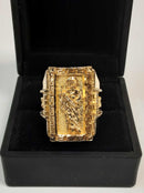 Men's Ring - Yellow Gold 10k (.417) 31.7 grams Size 13