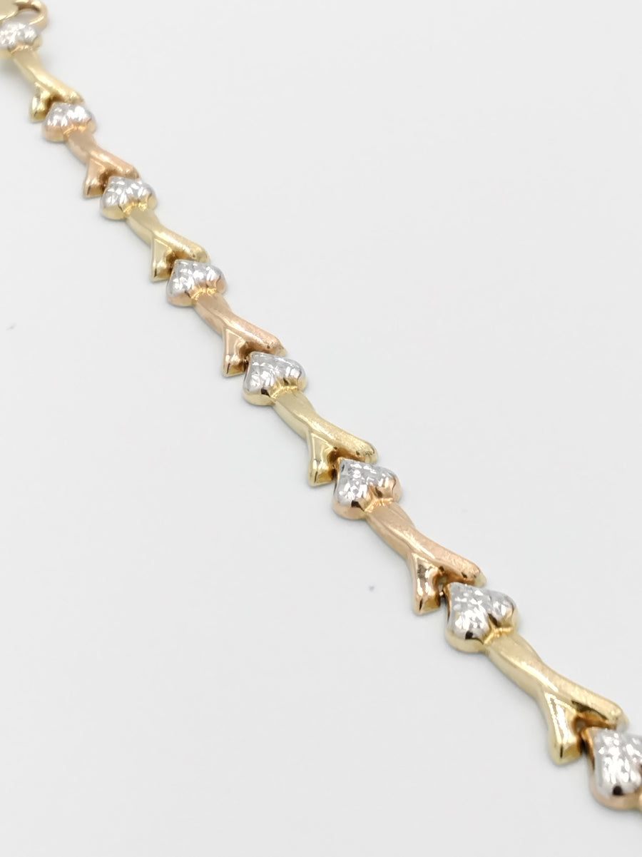 Bracelet - Yellow Gold 14k (.585) 4.2 grams 8 inch