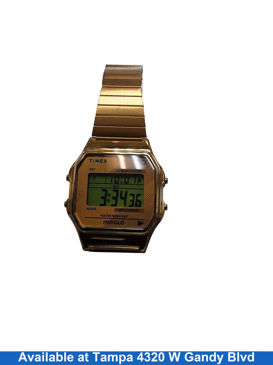 Timex M555 Gold Regular Watch