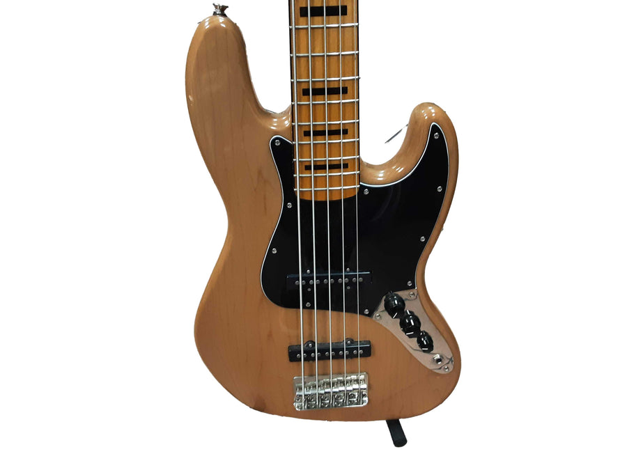Fender Squier Jazz Bass Brown Electric Bass Guitar