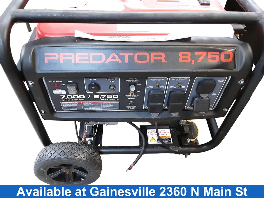 Predator 8750 Red Generator