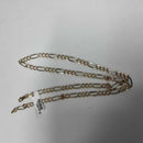 Figaro Chain - Yellow Gold 14k (.585) 17.6 grams 22 inch