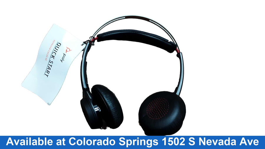 Poly Voyager Focus Black Stereo Headphone