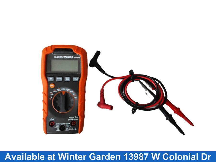 Klein Tools Mm400 Orange Electrical Testing Instrument
