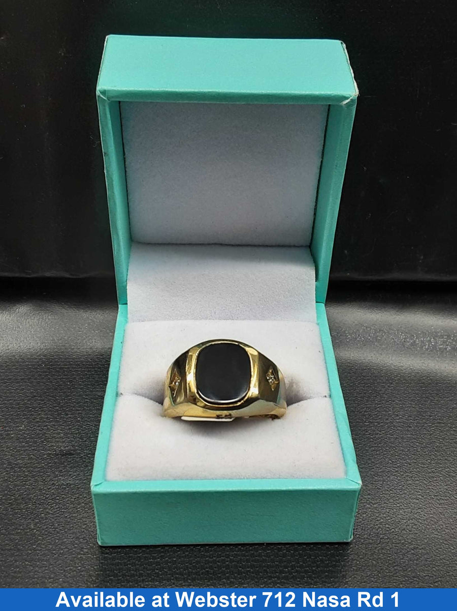 Men's Ring - Yellow Gold 14k (.585) 11.4 grams Size 10