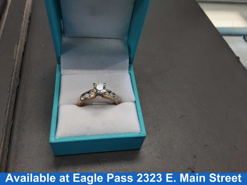 Women's Ring - Yellow Gold 10k (.417) 2.9 grams Size 8.5