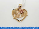 Mom Pendant - Yellow Gold 10k
