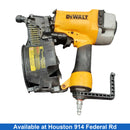 Dewalt Dw66c-1 Yellow Pneumatic Roofing Nailer