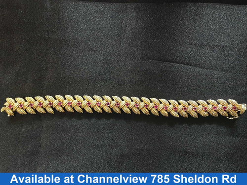 Serpentine Bracelet - Yellow Gold 18k (.750) 37.9 grams 8 inch