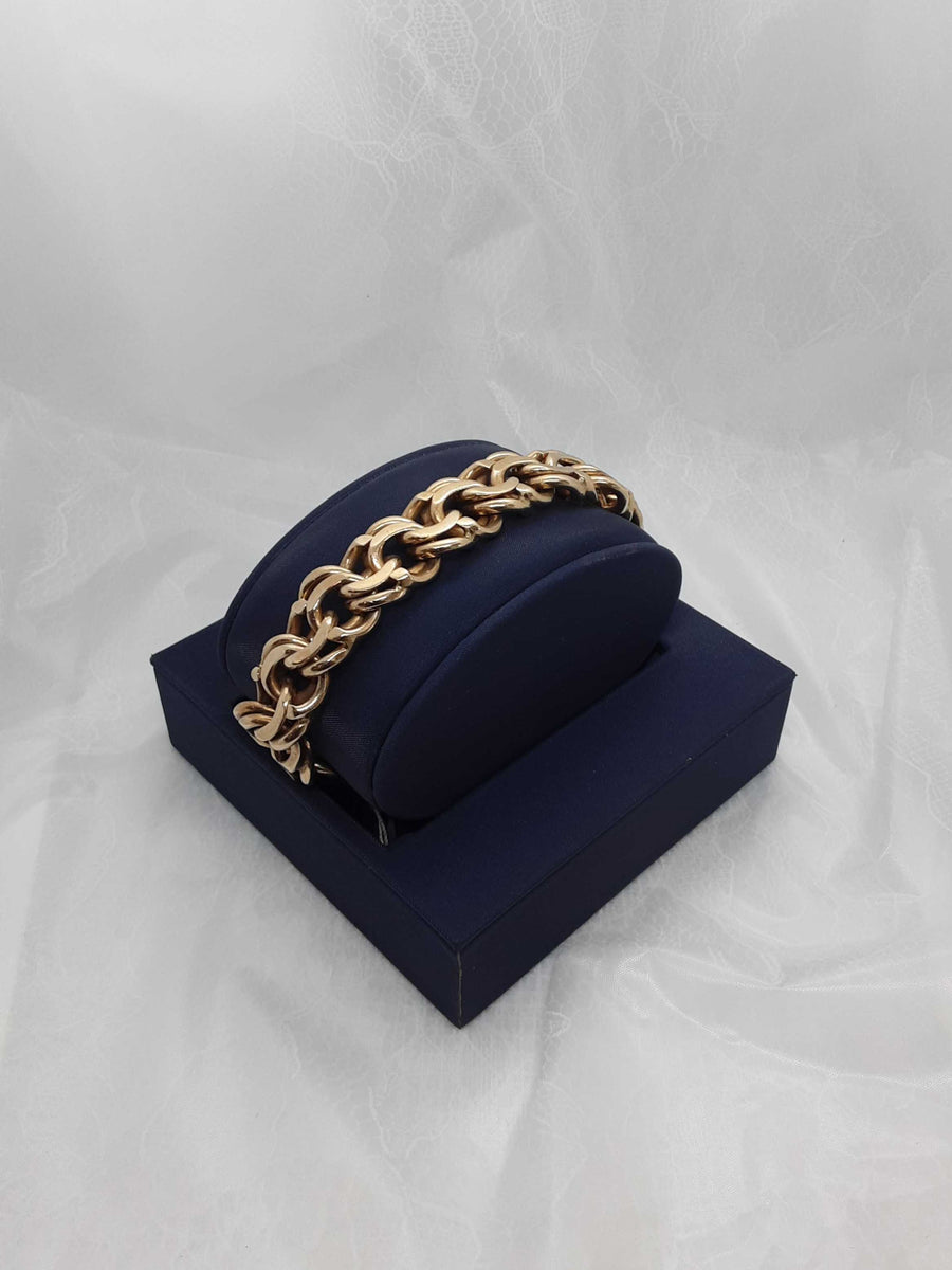 Bracelet - Yellow Gold 10k (.417) 92.7 grams 9 inch