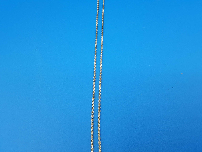 14K (.585) Yellow Gold 9.2 grams 20 inch Pendant Chain