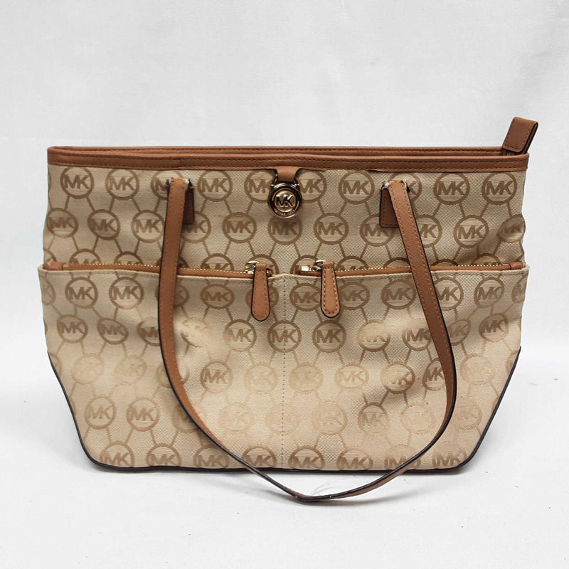 Buy Michael Kors Women's Nicole Large Shoulder Bag Tote Purse Handbag  (Bisque) at Amazon.in