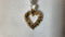 10k Yellow Golden Heart Pendant