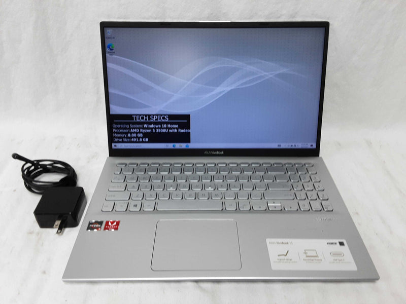Asus X512d Amd Ryzen 5 8 Gb Less Than 16 Gb Silver Laptop