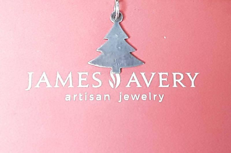 James Avery Retired Christmas Tree Silver 2 grams