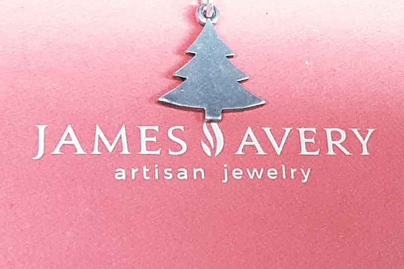 James Avery Retired Christmas Tree Silver 2 grams